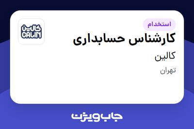  استخدام کارشناس حسابداری در کالین
