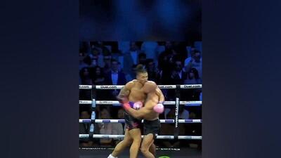ویدیو| ضرب و شتم اندرو تیت در رینگ بوکس!