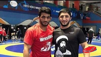 واکنش جالب تانک روس به حضور یزدانی در ۹۷ کیلو و رقابت با او - کلبه سرگرمی