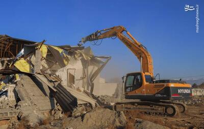 عکس/ تخریب ۱۵۰ ویلای غیرمجاز در استان البرز با حکم قضایی