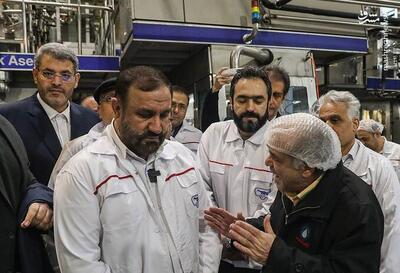 عکس/ بازدید دادستان تهران از شرکت صنایع شیر ایران