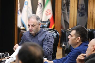 برگزاری جلسه کمیته فنی با حضور کادرفنی تیم ملی بزرگسالان