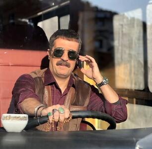 ارسطوی سریال پایتخت با ریش پروفسوری جذاب شد/ عکس