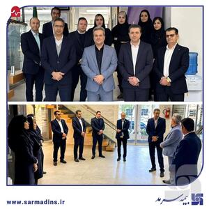 بازدید مدیرعامل بیمه سرمد از شعبه خراسان رضوی؛ / تحقق توسعه پایدار با همدلی و مسئولیت‌پذیری