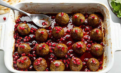  طرز تهیه کوفته انار و گردو یلدایی+ نکات کلیدی