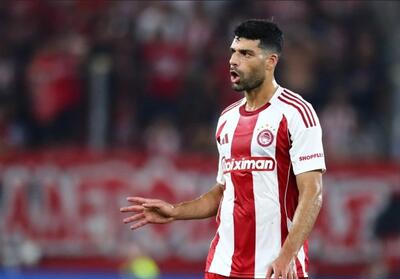 توقف خانگی المپیاکوس در شب گلزنی طارمی - پارس فوتبال