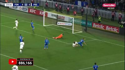 ویدیو: گل اول پاری سن ژرمن به فونتنی توسط دوئه - پارس فوتبال
