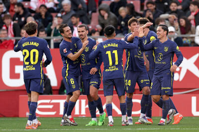 ژیرونا 0-3 اتلتیکو مادرید؛ تیم سیمئونه کاملاً سر حال است! - پارس فوتبال