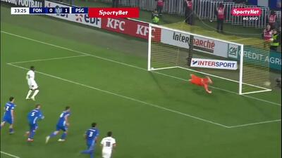 ویدیو: گل دوم پاری سن ژرمن به فونتنی توسط دمبله - پارس فوتبال
