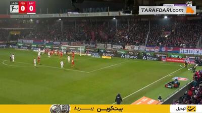 گل یوسیپ استانیشیچ به هایدنهایم (هایدنهایم 0-1 بایرن مونیخ) - پارس فوتبال