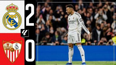 ویدیو| خلاصه بازی رئال مادرید ۲ - سویا ۰/ ضربه پنالتی، کادوی تولد شد! - پارس فوتبال
