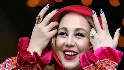 عکس ها / پوشش جنجالی بهنوش بختیاری در شبکه نسیم / وقتی خانم بازیگر سفره یلدا را می پوشد