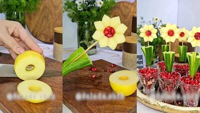  میوه آرایی مخصوص شب یلدا / فیلم