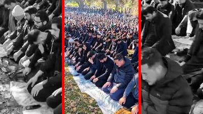  فیلم تجمع مسلمانان استرالیا برای دعا و همدردی با قربانیان