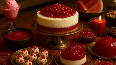  شیرینی انار؛ طعمی شیرین با رنگ  عشق + فیلم