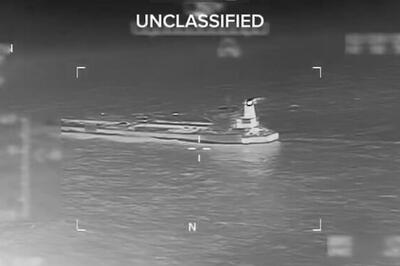 توقیف نفتکش چینی توسط آمریکا