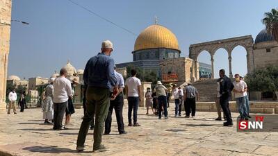  ۹۱۷ شهرک‌نشین صهیونیست به مسجد الاقصی یورش بردند