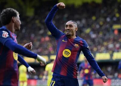 آخرین بازی بارسلونا با پیروزی و صدرنشینی به پایان رسید