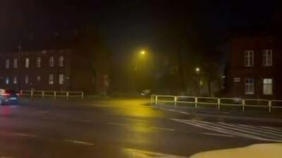  حضور یک تانک لئوپارد 1 در جشنی در خیابان‌های لهستان