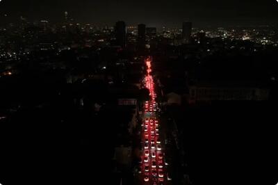  سان فرانسیسکو‌ی آمریکا در تاریکی فرو رفت