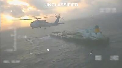 تصاویر کامل حمله کماندوها آمریکا و توقیف نفتکش ونزوئلا