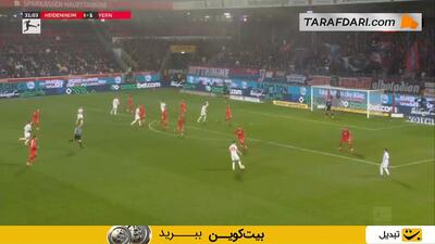 گل مایکل اولیسه به هایدنهایم (هایدنهایم 0-2 بایرن مونیخ)