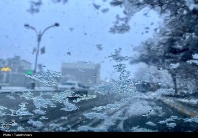 پایان پاییز با برف و سرما در خراسان شمالی تصاویر - تسنیم