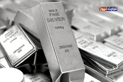 ثبات قیمت نقره در بازار / شمش نقره نیم کیلویی در کانال ۱۵۸ میلیون تومانی معامله شد