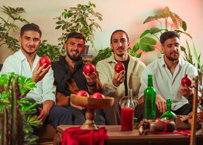 جشن یلدای خیبر پیش از نبرد حذفی با سپاهان (عکس)