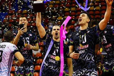 پروجا قهرمان والیبال باشگاه‌های جهان شد