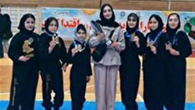  افتخار آفرینی مقام‌آوران کونگ‌فو بانوان زنجانی در مسابقات کشوری