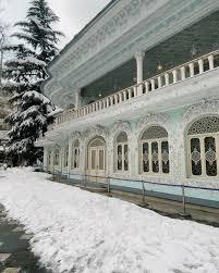  زمستان برفی در عمارت موزه زمان