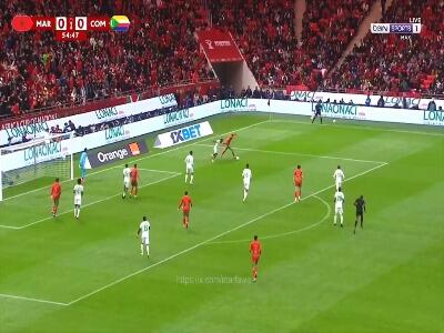 اولین گل جام به ثمر رسید؛ گل اول مراکش توسط ابراهیم دیاز در دقیقه 55