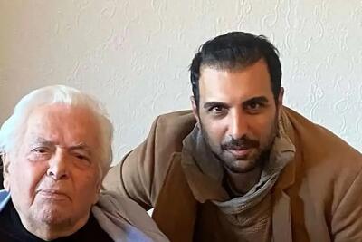 عکس کودکی پولاد کیمیایی و گوگوش در پیست اسکی