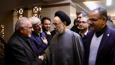 برگزاری مراسم ختم اشرف بروجردی با حضور چهره‌های سیاسی و فرهنگی در تهران (عکس)