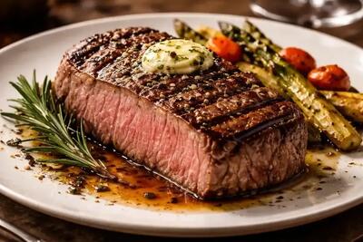  طرز تهیه فیله گوشت گوساله گریل شده