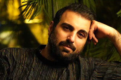  پولاد کیمیایی ۱۰ ساله کنار گوگوش در پیست اسکی