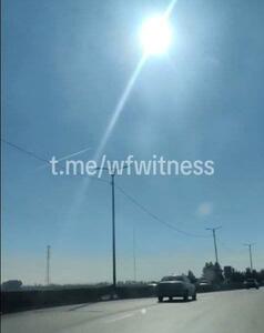 نور مشکوکی که در آسمان برخی استان‌ها دیده شد