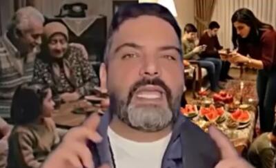 ویدئویی که احسان علیخانی از شب یلدای 1404 منتشر کرد