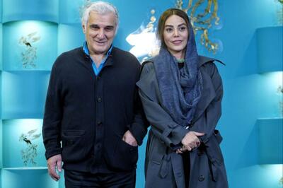  استایل سِت مهدی هاشمی با همسر دومش برای شب یلدا