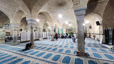  برگزاری مراسم معنوی اعتکاف نوجوانان در مسجد جامع امامزاده یحیی (ع)