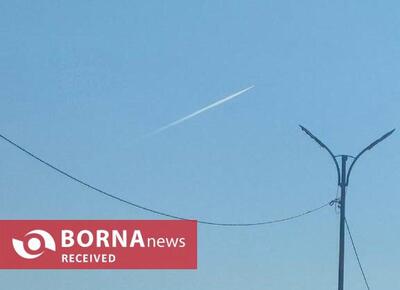 آزمایش موشکی در چند نقطه ایران+فیلم