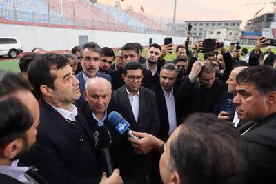  کمک مالی وزارت ورزش و‌ جوانان برای ایمن سازی سکوهای ورزشگاه شهید وطنی