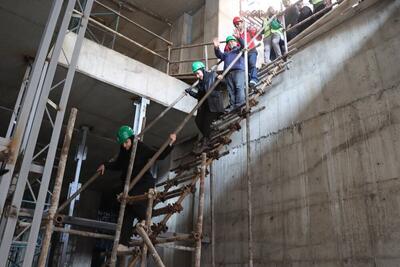  پیشرفت فیزیکی ۵۳ درصدی ایستگاه دامپزشکی خط ۲ متروی تبریز