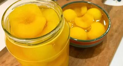  طرز تهیه کمپوت سیب خانگی و خوشمزه !