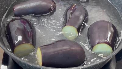  بادمجان به سبک کره ای! باورنکردنی خوشمزه! هر بار درستش می کنم، فوری تمام می شود
