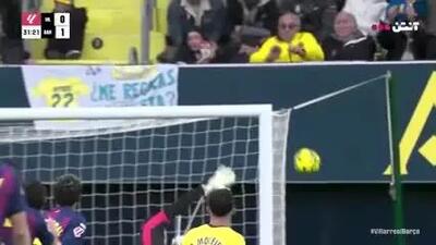 ببینید| خلاصه بازی ویارئال مقابل بارسلونا