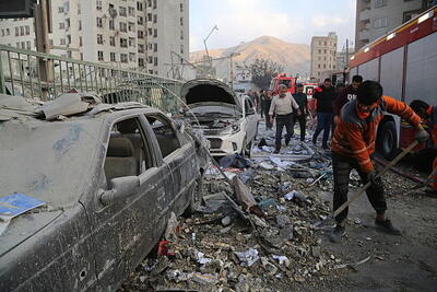 تلویزیون اسرائیل: خسارات موشک‌های ایران سانسور شد