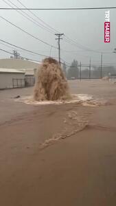 طغیان شبکه‌های فاضلاب کالیفرنیا در پی وقوع سیل