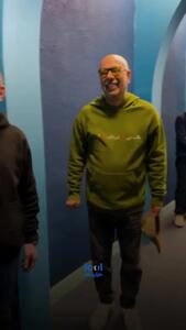 لحظه ورود مهمانان شب یلدا در برنامه هزارو یک